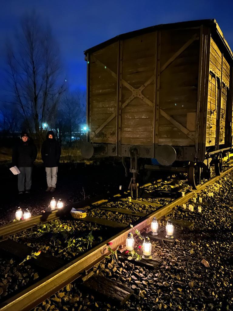 Zuggleis Konzentrationslager Auschwitz